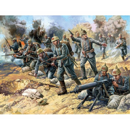 Zvezda - 1:72 Ww Figuren-set Dt. Infanterie