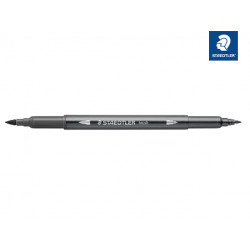 Doppelfaserm.wasserverm. grau