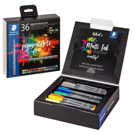 pigment brush pen 36 ST