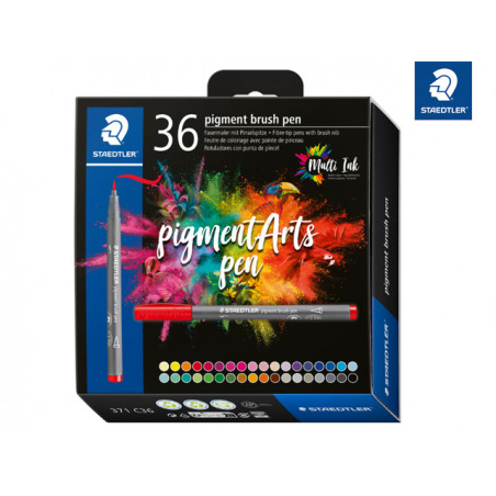 pigment brush pen 36 ST