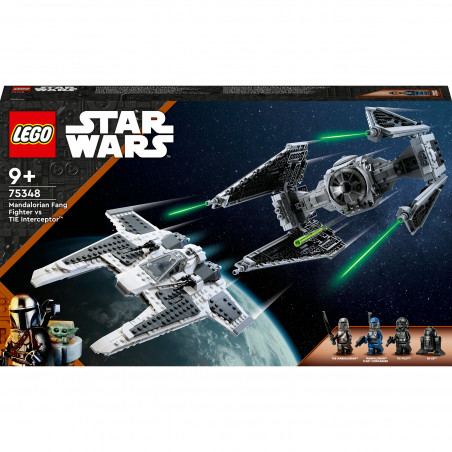 LEGO Star Wars 75348 - Mandalorianischer Fang Fighter vs. TIE Interceptor