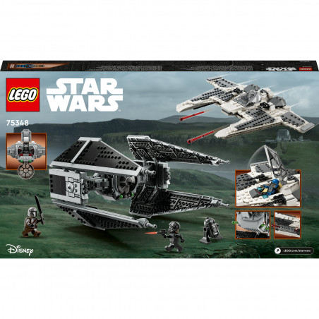 LEGO Star Wars 75348 - Mandalorianischer Fang Fighter vs. TIE Interceptor