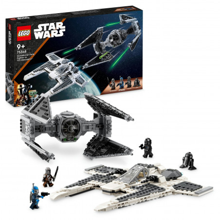 LEGO Star Wars 75348 - Mandalorianischer Fang Fighter vs. TIE Interceptor