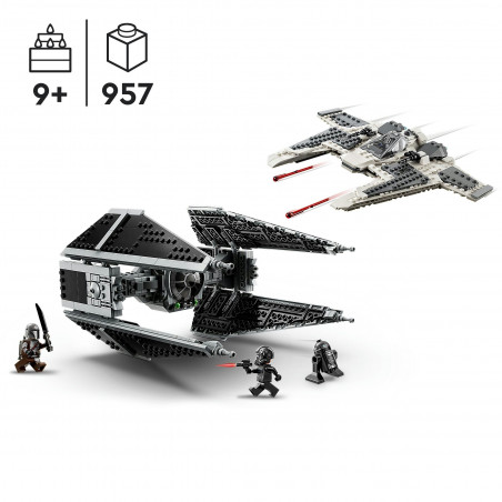 LEGO Star Wars 75348 - Mandalorianischer Fang Fighter vs. TIE Interceptor