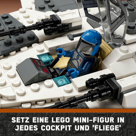 LEGO Star Wars 75348 - Mandalorianischer Fang Fighter vs. TIE Interceptor