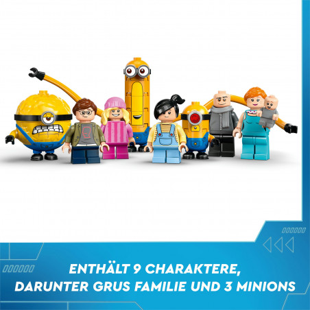 Familienvilla von Gru und den Minions