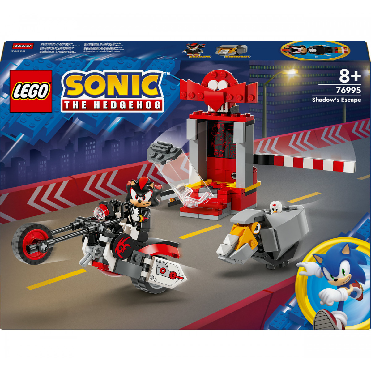 LEGO Sonic 76995 - Shadow the Hedgehog Flucht