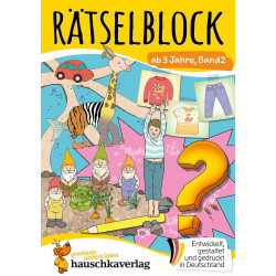 Rätselblock ab 3 Jahre, Band 2