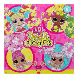 LOL Surpr. Hair Beads Tots, sort.i.Dpy
