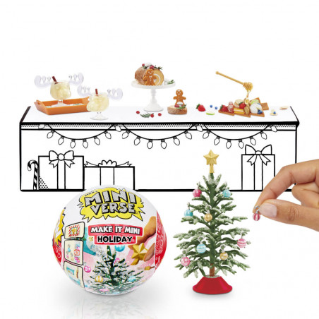 Miniverse-Diner Holiday, Thekendisplay