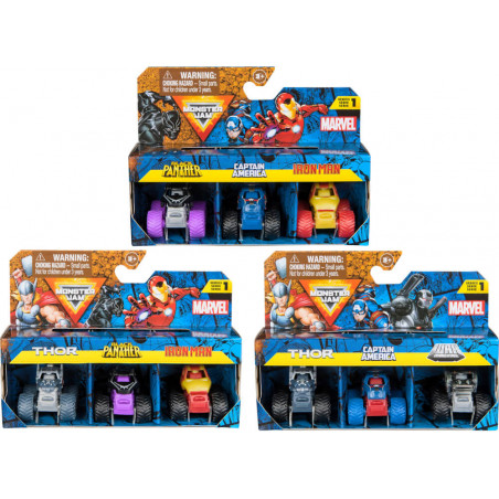 MNJ Monster Jam Mini 3er-Pack