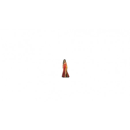 Dame im roten Kleid Dame im roten Kleid