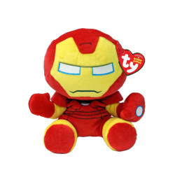 IRON MAN - MARVEL - BEANIE BABIES - REG - SOFT