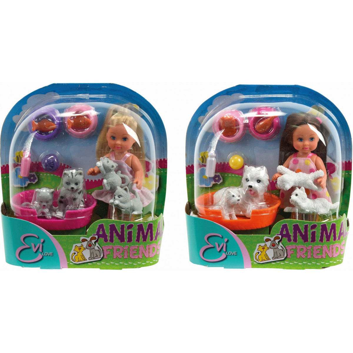 Simba - Evi Love - Animal Friends, 3-sortiert