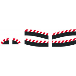 Carrera - Randstreifen Digital Engstelle 6