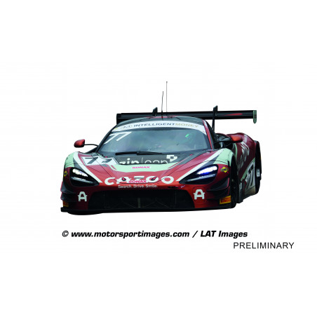 McLaren 720S GT3 Enduro Motorsport, No.77 British GT 2023