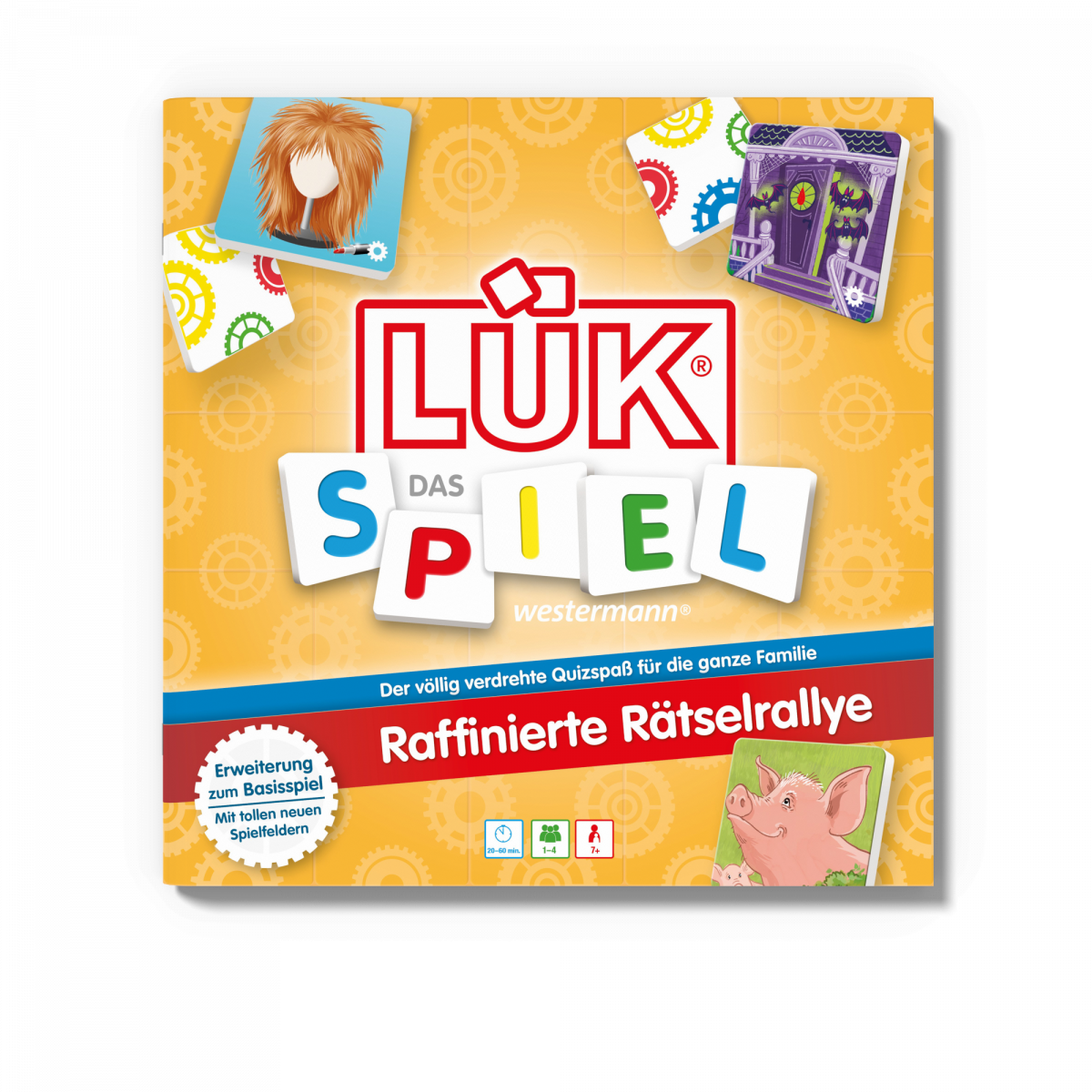 LÜK - DAS SPIEL - Spielplan Raffinierte Rätselrallye