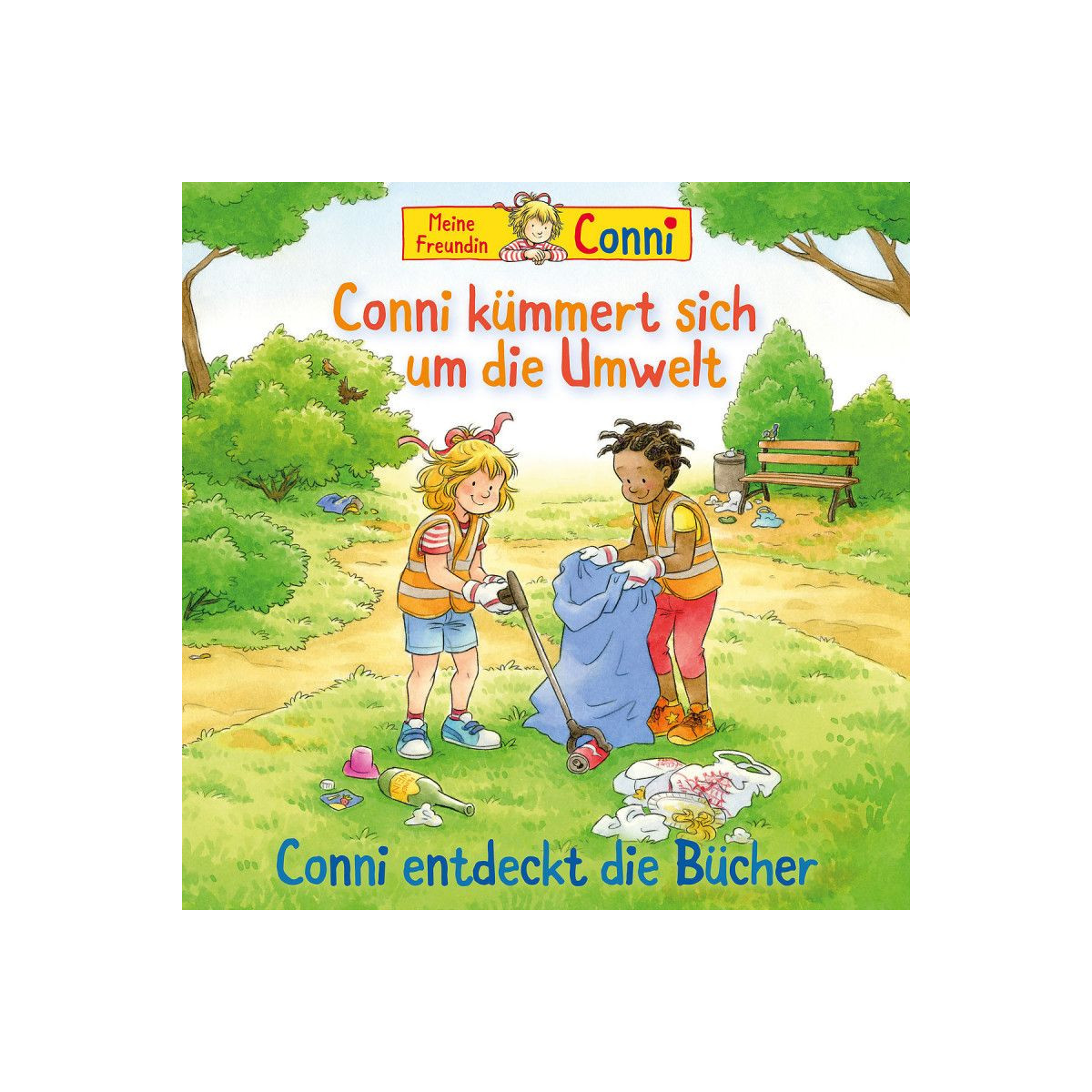 Karussell - Conni kümmert sich um die Umwelt, Conni entdeckt Bücher, Folge 66