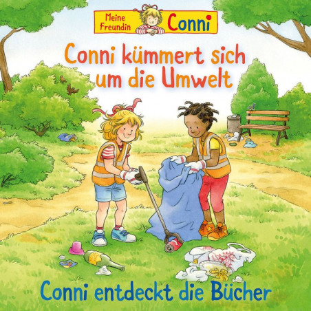 Karussell - Conni kümmert sich um die Umwelt, Conni entdeckt Bücher, Folge 66