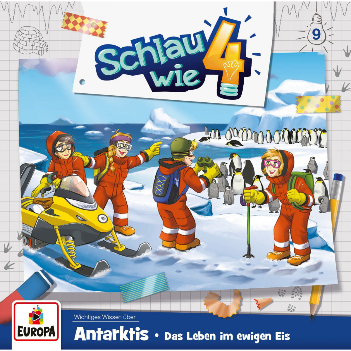 Europa - Schlau wie Vier - Antarktis - Das Leben im ewigen Eis, Folge 9