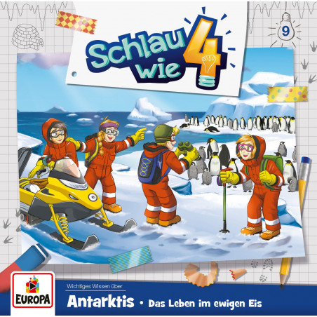 Europa - Schlau wie Vier - Antarktis - Das Leben im ewigen Eis, Folge 9