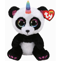 Ty - Beanie Boos - Paris Panda mit Horn, medium