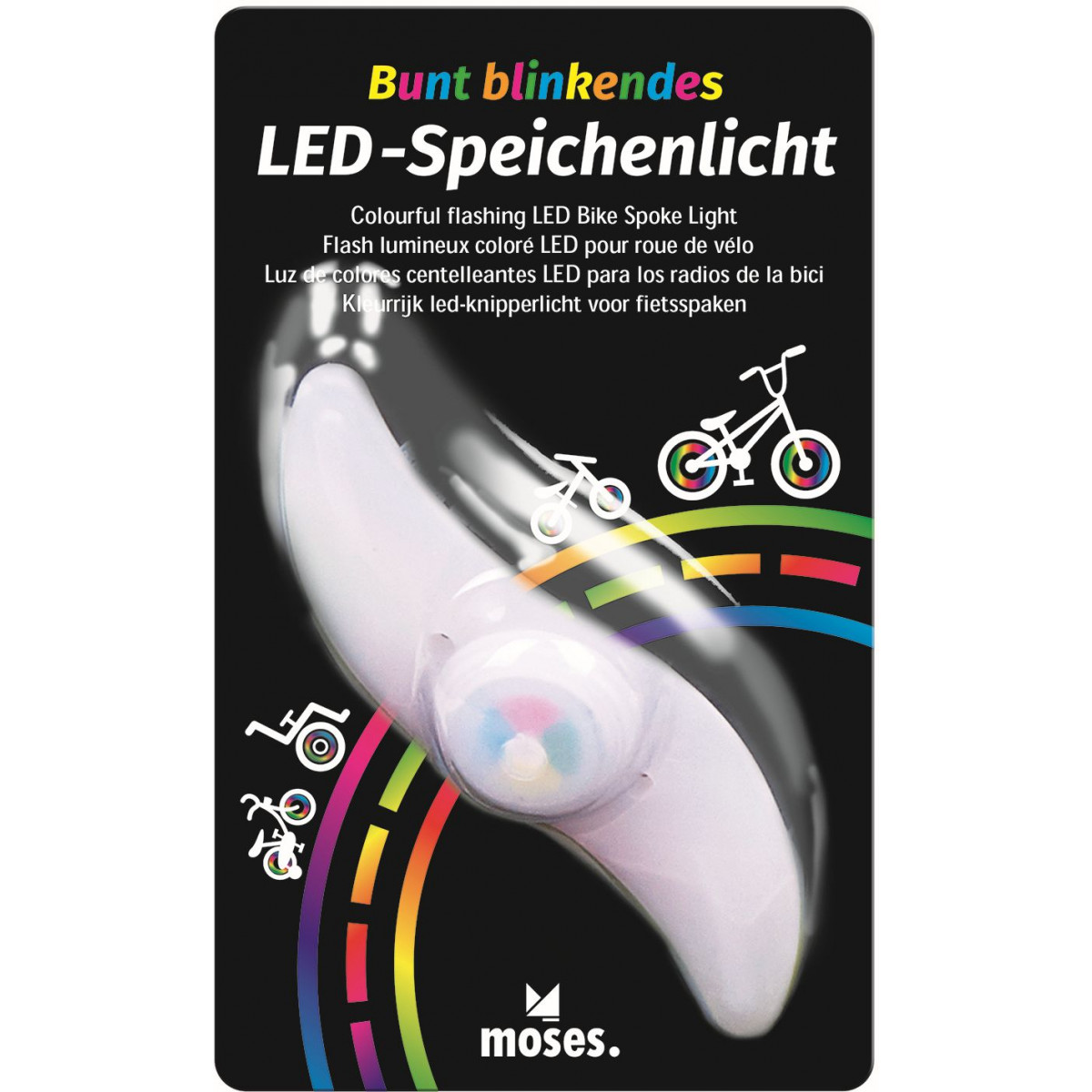 moses. - LED-Speichenlicht