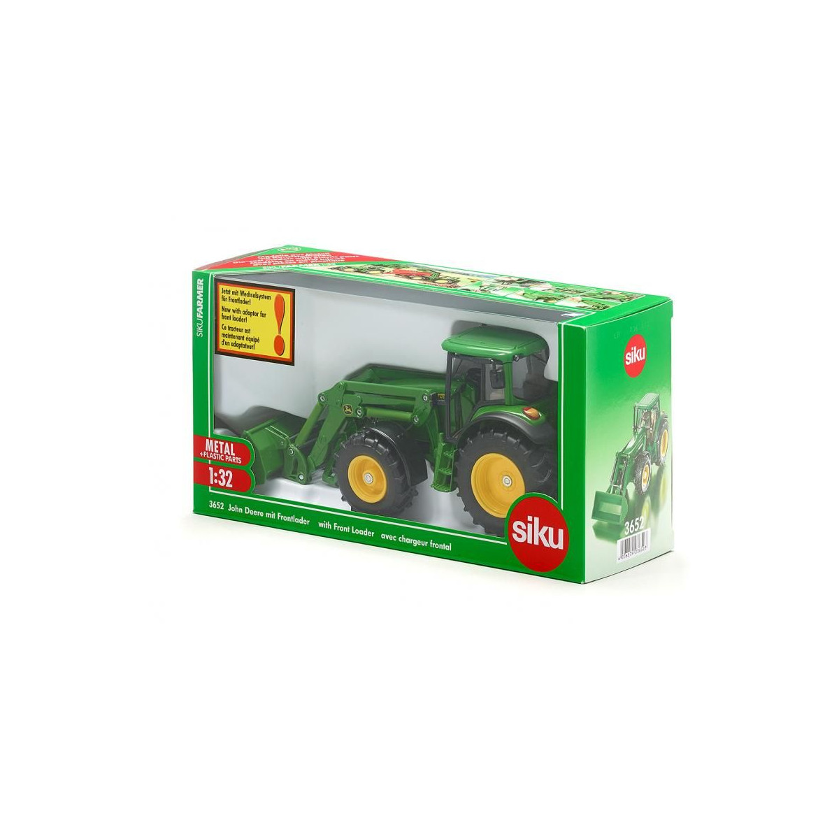 SIKU Farmer - John Deere mit Frontlader