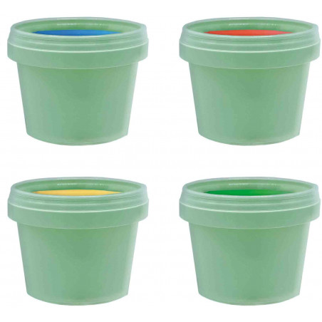 SES Creative - Eco Fingerfarbe 4 Farben