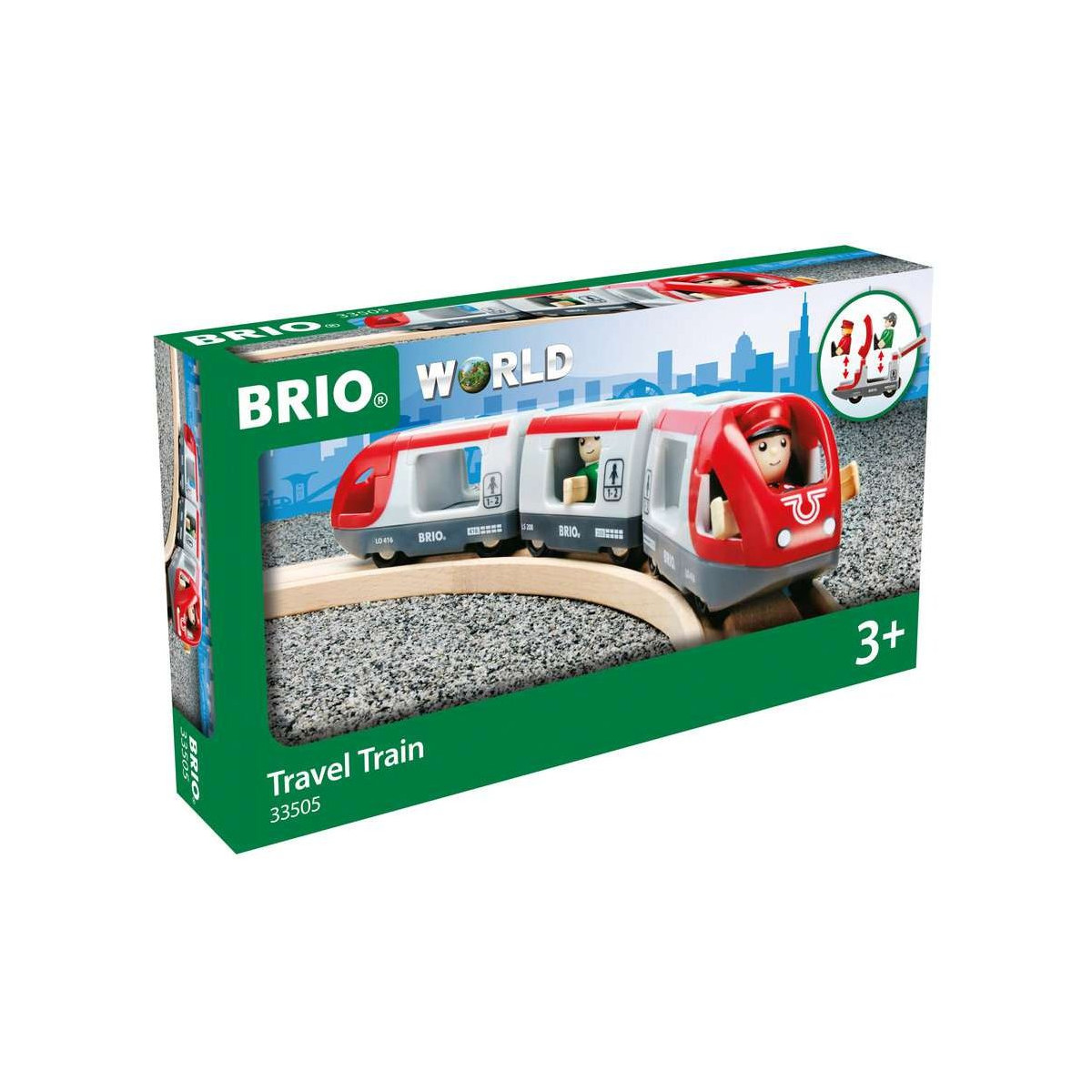 BRIO - Roter Reisezug