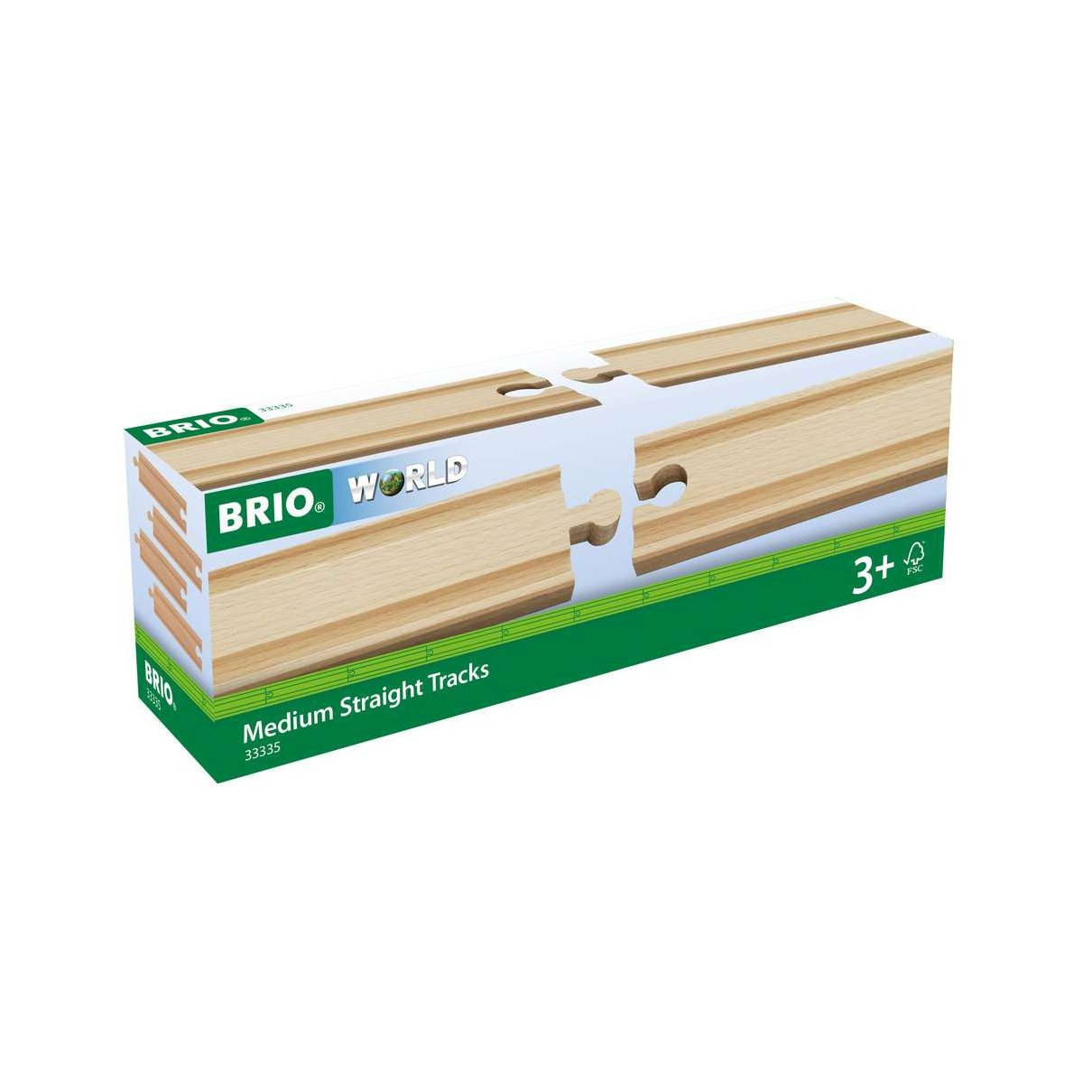 BRIO - 2/3 Gerade Gleise, A