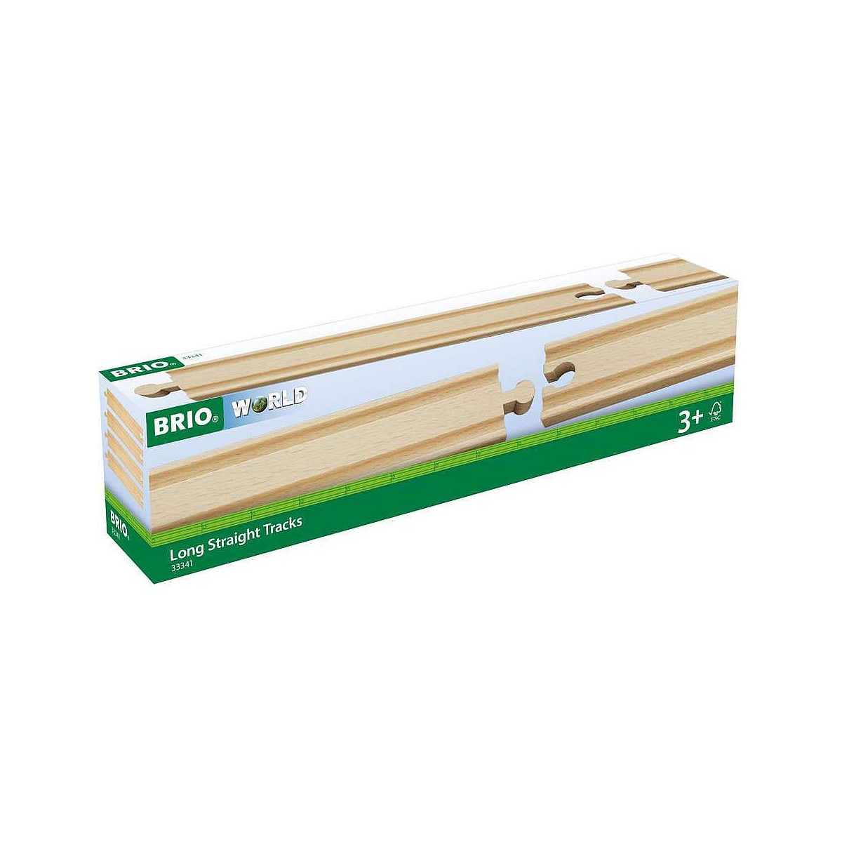 BRIO - 1/1 Gerade Gleise, D