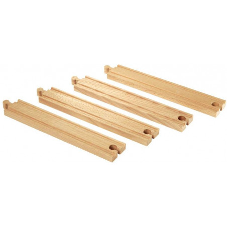 BRIO - 1/1 Gerade Gleise, D