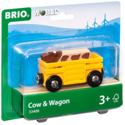 BRIO - Tierwagen mit Kuh