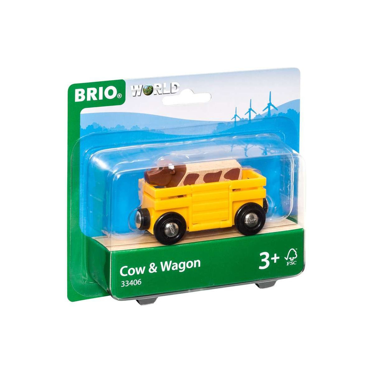 BRIO - Tierwagen mit Kuh