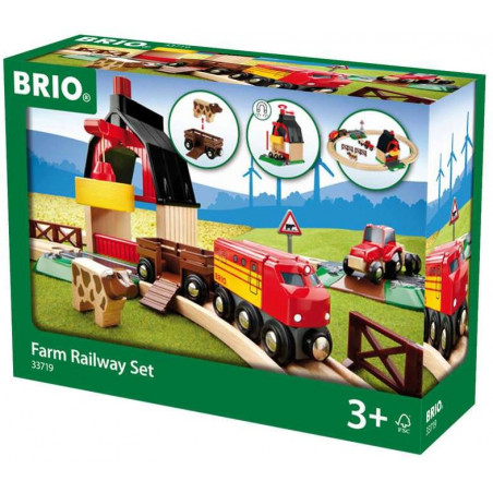 BRIO - Bahn Bauernhof Set