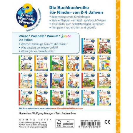 Ravensburger - Wieso? Weshalb? Warum? junior: Die Polizei, Band 18