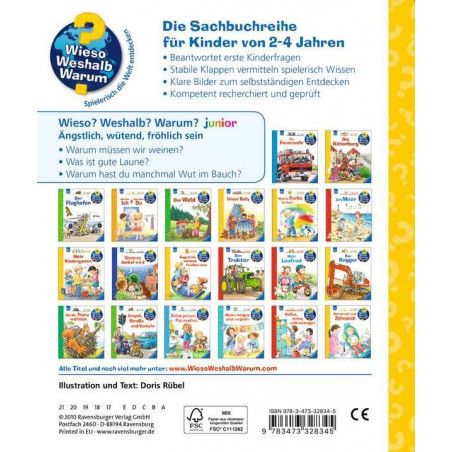 Ravensburger - Wieso? Weshalb? Warum? junior: Ängstlich, wütend, fröhlich sein, Band 32