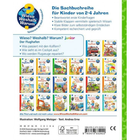 Ravensburger - Wieso? Weshalb? Warum? junior: Der Flughafen, Band 4