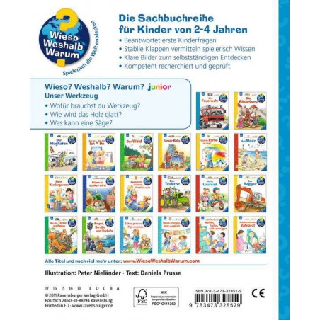 Ravensburger - Wieso? Weshalb? Warum? junior: Unser Werkzeug, Band 40