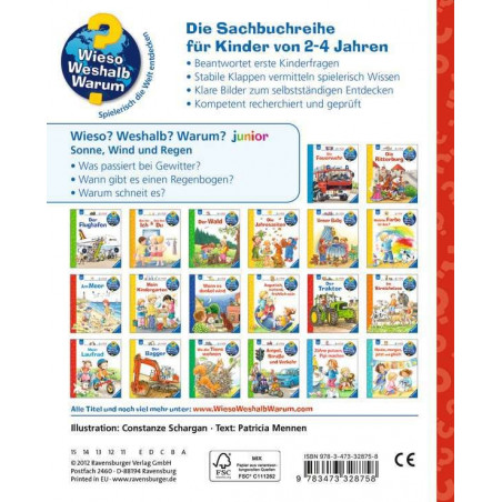 Ravensburger - Wieso? Weshalb? Warum? junior: Sonne, Wind und Regen, Band 47