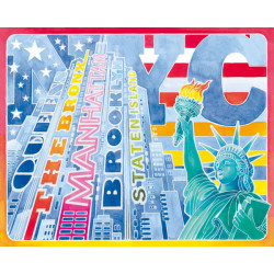 Ravensburger Spiel - Aquarelle - New York