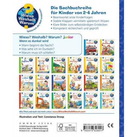 Ravensburger - Wieso? Weshalb? Warum? junior: Wenn es dunkel wird, Band 28