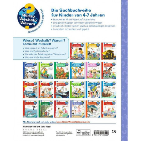 Ravensburger - Wieso? Weshalb? Warum? Komm mit ins Ballett, Band 54