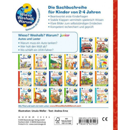 Ravensburger - Wieso? Weshalb? Warum? junior: Autos und Laster, Band 11