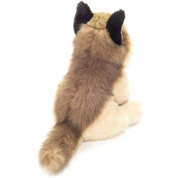 Teddy-Hermann - Wolf sitzend, 29 cm