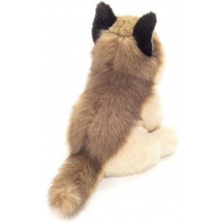Teddy-Hermann - Wolf sitzend, 29 cm