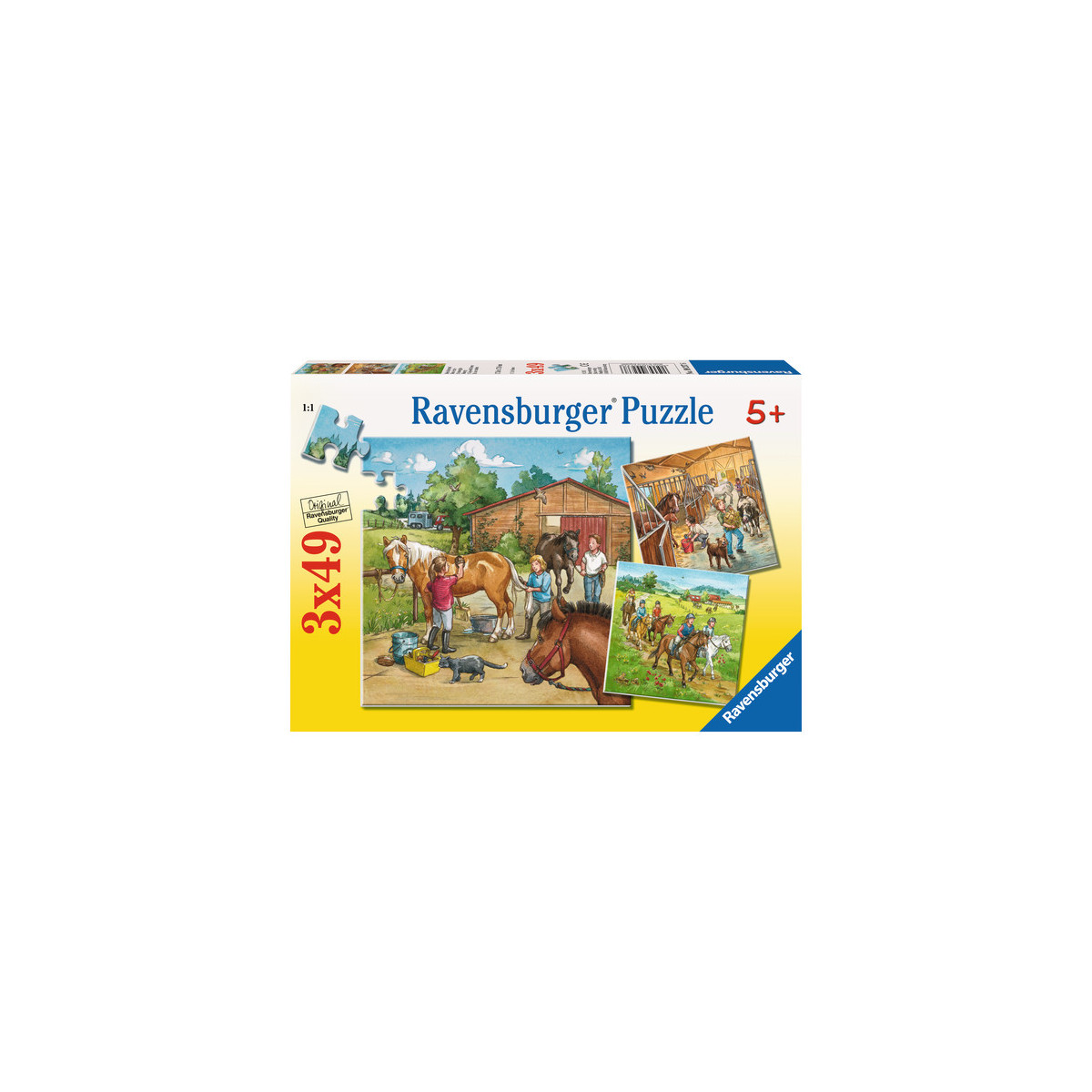 Ravensburger - Mein Reiterhof, 3 x 49 Teile
