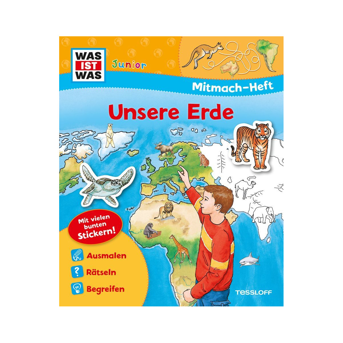 Tessloff - Was ist Was Junior - Mitmach-Heft - Unsere Erde
