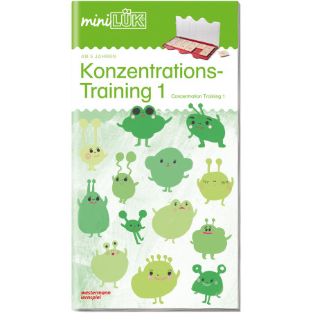 miniLÜK - Konzentrationstraining 1, Überarbeitung